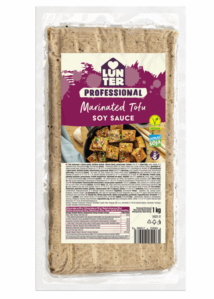 MARYNOWANE TOFU W SOSIE SOJOWYM